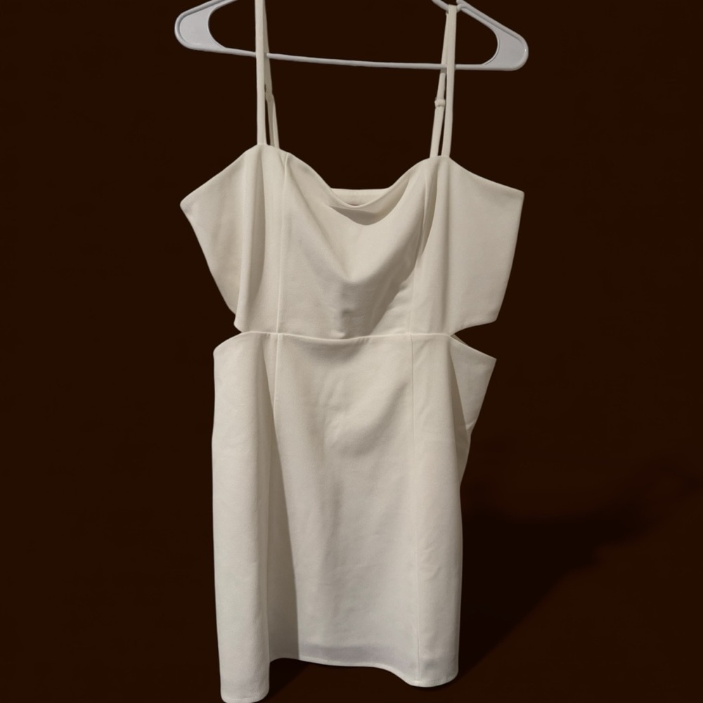 NWOT Show Me Your MuMu White Cutout Dress